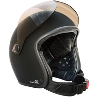 Bores Gensler Bogo II Casco Jet,  nero,  dimensione XS per uomo