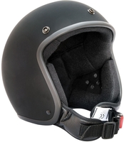 Bores Gensler Bogo III Black Edition Casco Jet,  nero,  dimensione L per uomo