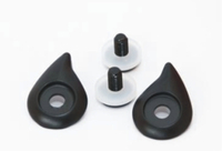 Bores Gensler SRM Slight/Gear Rim Kit di fissaggio del casco,  nero per uomo