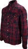 Bores Lumberjack Camicia,  nero-rosso,  dimensione L