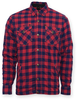 Bores Lumberjack Camicia,  rosso-blu,  dimensione L