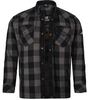 Bores Lumberjack Premium Camicia da moto,  nero-grigio,  dimensione 4XL per uomo
