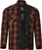 Bores Lumberjack Premium Camicia Moto,  nero-arancione,  dimensione XL