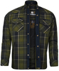 Bores Lumberjack Premium Camicia Moto,  nero-bianco-verde,  dimensione XL