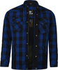 Bores Lumberjack Premium Camicia Moto,  nero-blu,  dimensione M