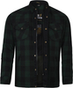 Bores Lumberjack Premium Camicia Moto,  nero-verde,  dimensione 5XL
