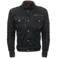 Bores Max Giacca di cera impermeabile,  nero,  dimensione XL