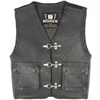 Bores Sunride 3 Gilet in pelle,  nero,  dimensione XL per uomo