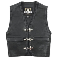 Bores Sunride 5 Veste in pelle,  nero,  dimensione S