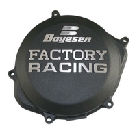Boyesen Coperchio frizione frizione Factory Racing Nero Honda CR250R/500R,  nero