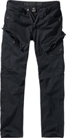Brandit Adven Slim Fit Pantaloni,  nero,  dimensione L per uomo