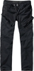 Brandit Adven Slim Fit Pantaloni,  nero,  dimensione M per uomo