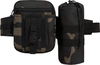 Brandit Allround Borsa cintura,  nero-grigio per uomo
