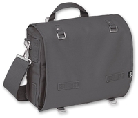 Brandit Canvas L Borsa,  nero-grigio