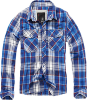 Brandit Check Camicia,  blu,  dimensione 5XL per uomo