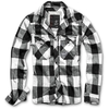 Brandit Check Camicia,  nero-bianco,  dimensione 5XL per uomo