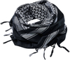 Brandit Shemag Headwear multifunzionale,  nero-bianco per uomo