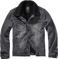 Brandit Sherpa Denim Giacca,  nero,  dimensione S