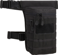 Brandit Side Kick Borsa Gamba,  nero per uomo