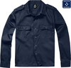 Brandit US Camicia a maniche lunghe,  blu,  dimensione XL per uomo