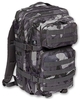 Brandit US Cooper L Zaino,  nero-grigio per uomo