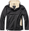 Brandit Windbreaker Sherpa Giacca,  nero,  dimensione 4XL per uomo