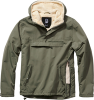 Brandit Windbreaker Sherpa Giacca,  verde,  dimensione 4XL per uomo