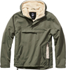 Brandit Windbreaker Sherpa Giacca,  verde,  dimensione S