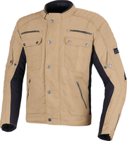 Büse Carson Giacca moto in tessuto,  nero-beige,  dimensione M