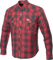 Büse Fairbanks Camicia Moto,  rosso,  dimensione 6XL