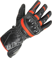 Büse Misano Guanti donna,  nero-rosso,  dimensione S per donne