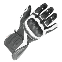 Büse Pitlane Guanti,  nero-bianco,  dimensione XL per uomo