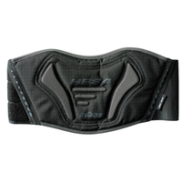 Büse Taslan Cintura renale,  nero-giallo,  dimensione 4XL per uomo