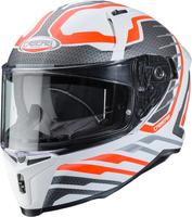 Caberg Avalon Forge Casco,  bianco-arancione,  dimensione L