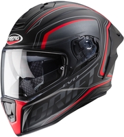 Caberg Drift Evo Integra Casco,  nero-rosso,  dimensione 2XL