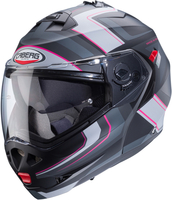 Caberg Duke X Tour Casco,  grigio-rosa,  dimensione S per uomo