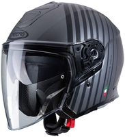 Caberg Flyon Bakari Casco Jet,  nero-grigio,  dimensione XL per uomo