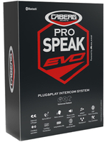 Caberg Pro Speak Evo Bluetooth Sistema di comunicazione Set singolo,  nero per uomo