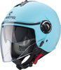 Caberg Riviera V4 X Casco Jet,  turchese,  dimensione S per uomo
