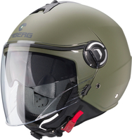 Caberg Riviera V4 X Casco Jet,  verde,  dimensione M per uomo
