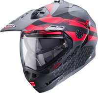 Caberg Tourmax X Sarabe Casco,  nero-grigio-rosso,  dimensione S per uomo