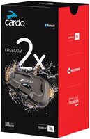 Cardo Freecom 2x Sistema di comunicazione Single Pack,  nero per uomo
