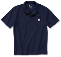 Carhartt Contractors Work Pocket Polo,  blu,  dimensione 2XL