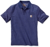 Carhartt Contractors Work Pocket Polo,  blu,  dimensione M