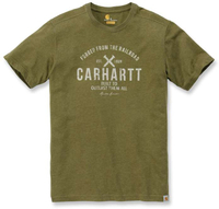 Carhartt EMEA Outlast T-shirt,  verde,  dimensione L