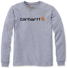 Carhartt EMEA Workwear Signature Graphic Core Logo Longsleeve,  grigio,  dimensione XS per uomo