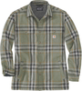 Carhartt Flannel Sherpa Lined Camicia,  verde,  dimensione 2XL per uomo