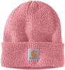 Carhartt Rib Knit Acrylic Berretto da donna,  rosa per donne