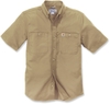 Carhartt Rugged Camicia manica corta,  beige,  dimensione 2XL
