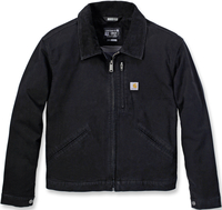 Carhartt Rugged Flex Relaxed Fit Canvas Detroit Giacca da donna,  nero,  dimensione XL per donne